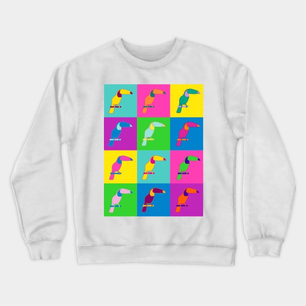 Tucan Crewneck Sweatshirt by Kanvis
